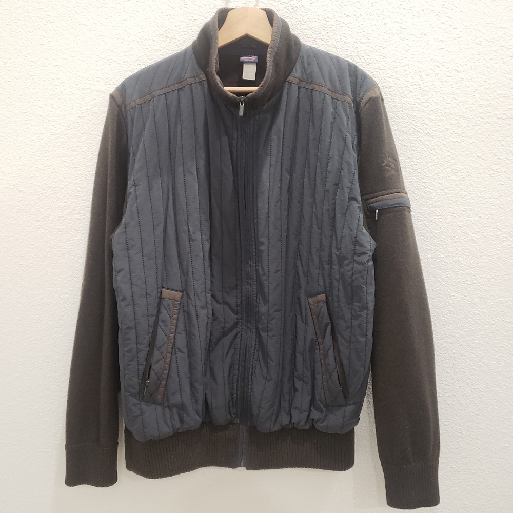 Paul & Shark Yachting Wool Blend Zip Jacket Size Large